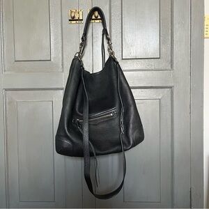 Rebecca Minkoff Reagan Leather Hobo Shoulder Bag
